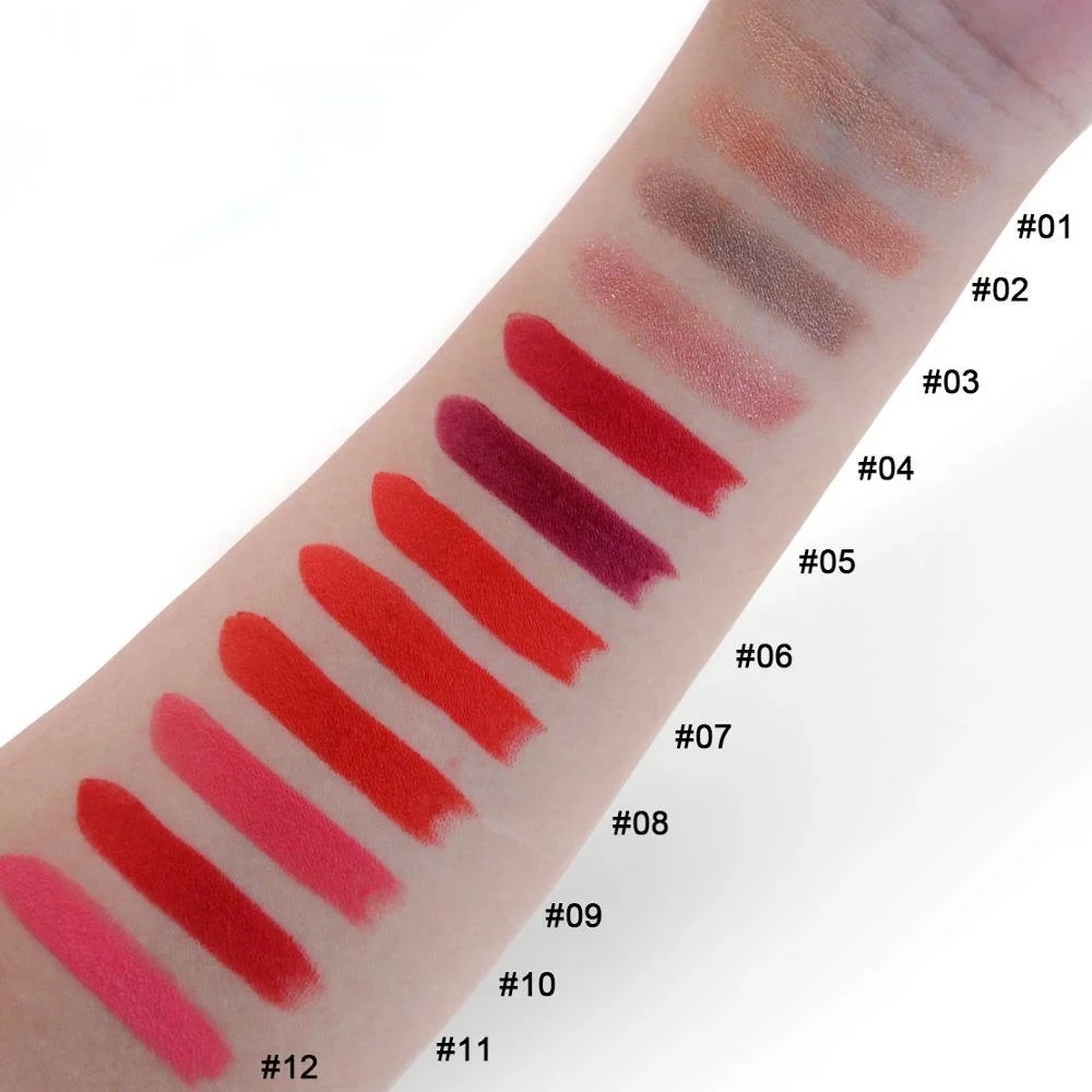 

17 Colors Lips Makeup Lipstick Lip Stick Long Lasting Moisture Cosmetic Lipstick Red Lip Matte Lipstick Waterproof