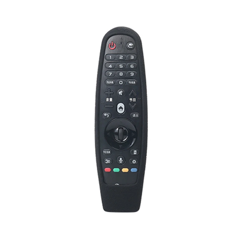 Черный Силиконовый чехол SIKAI для LG Smart tv AN-MR600 пульт дистанционного управления для LG AN-MR650 для LG OLED tv Magic Remote - Цвет: Черный