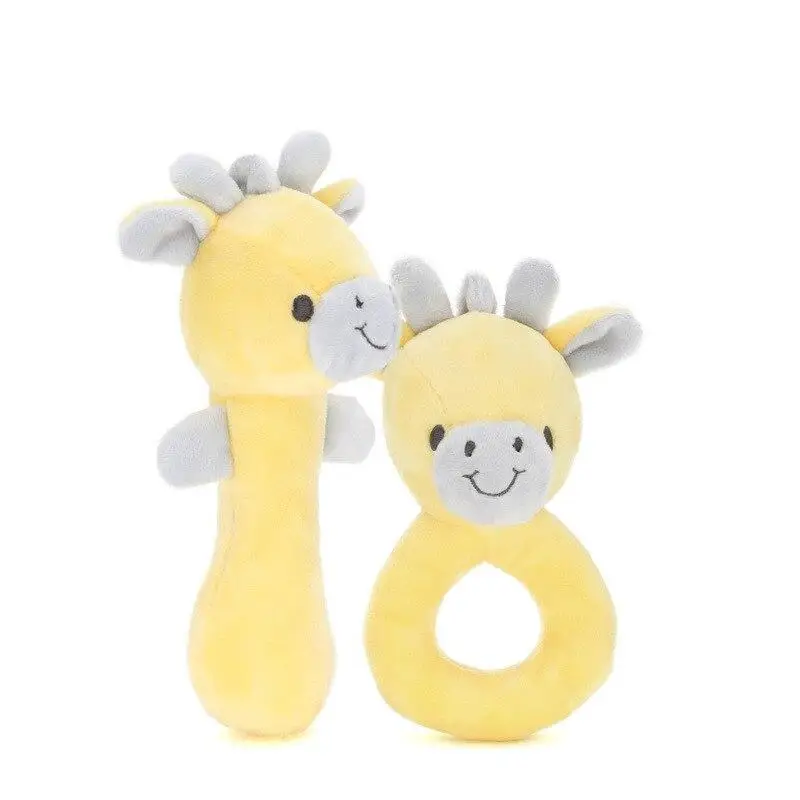 

Soft Handbell Baby Plush Rattle Toy Toys Rattles Children's Developing 0-24 months Educational for Newborns Babies Toddlers Boy
