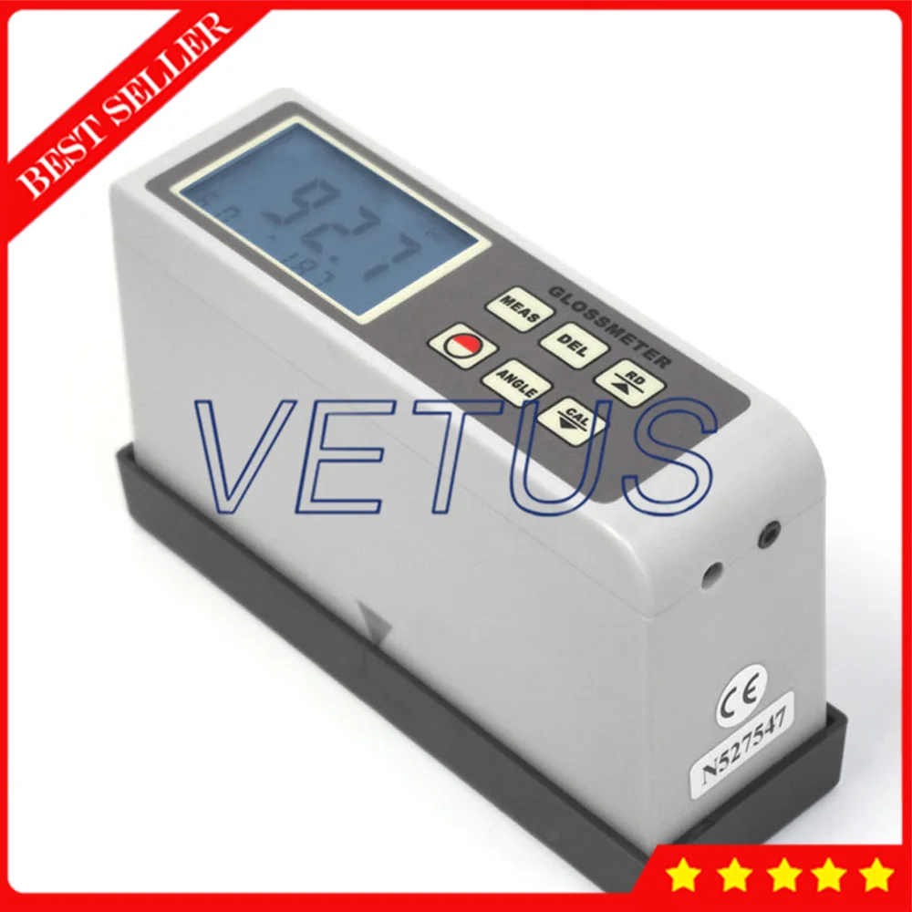 Paint Digital Gloss Meter Glossmeter 20 60 85 Three Angle AG-1268B 0.1~200GU Surface Cleaning Measurement Testing Equipment | Инструменты