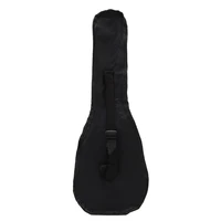 21 inch black portable ukulele uke bag soft case monolayer bag single shoulder backpack padded musical instrument