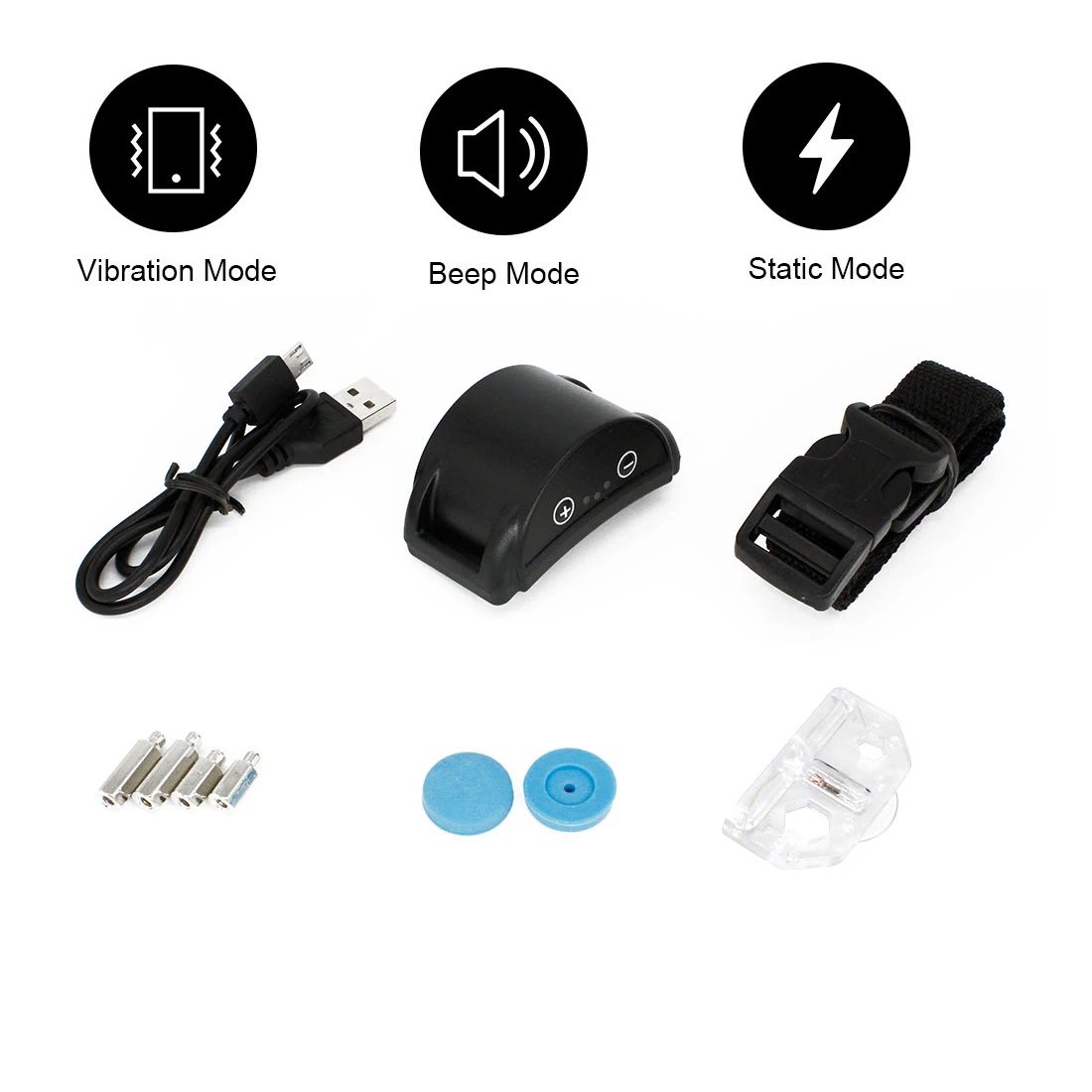 Электрический ошейник для собак перезаряжаемый безопасный дрессировки 5 режимов