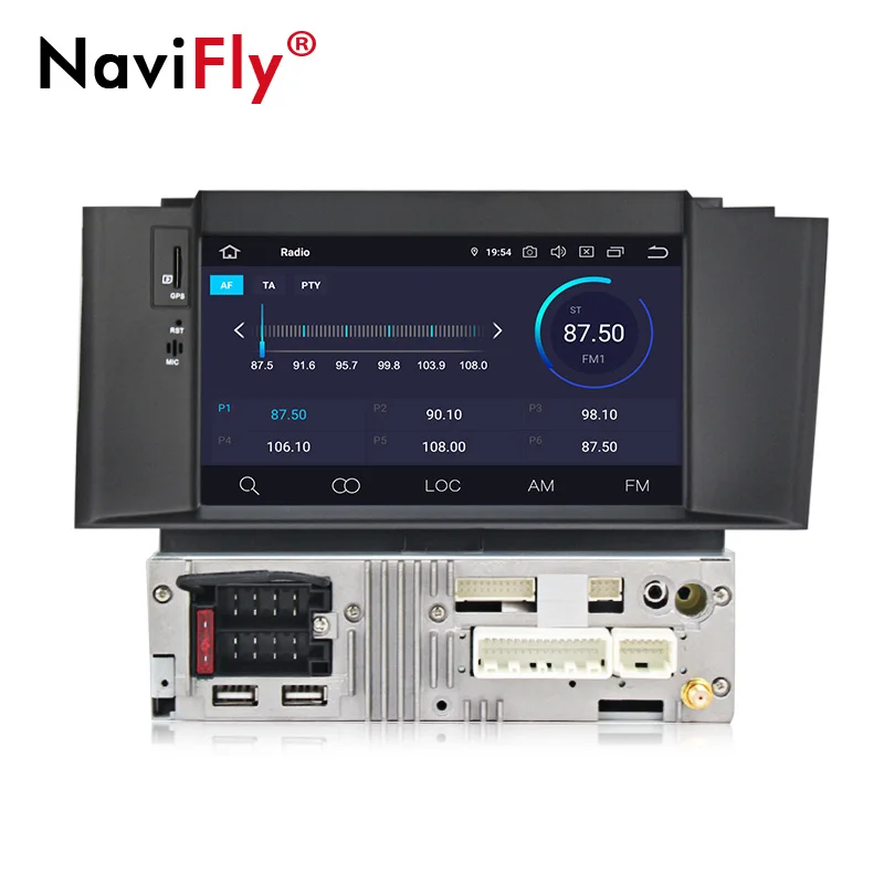 Бесплатная доставка! 4 + 64 ГБ Android 9 0 автомобильный dvd мультимедийный плеер для Citroen