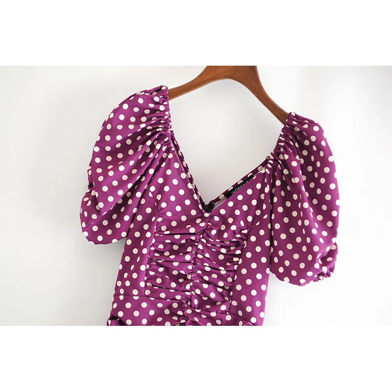 Женское плиссированное платье Star firefly повседневное облегающее с v-образным