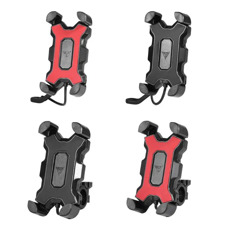 

Motorcycle Handlebar Mirror Wireless Charger Mount Stand Holder for Cellphone