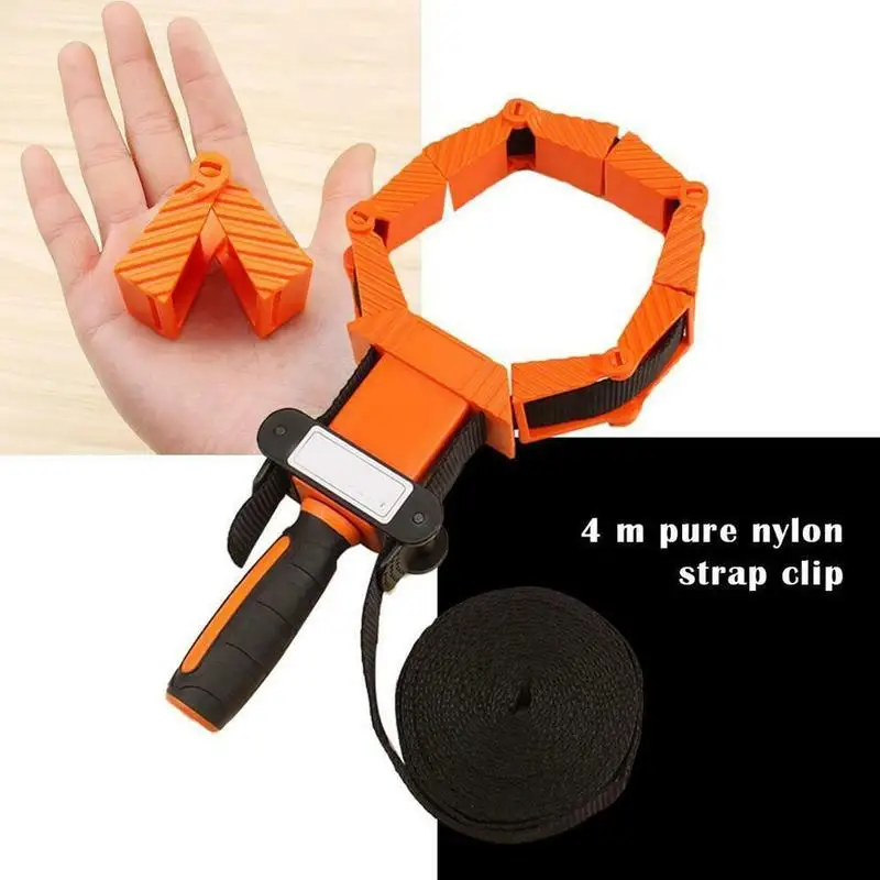

1Pcs 4M Polygon Angle Clip Nylon Belt Hook Multi-Function Non-Tpr Wood Non-Slip Tool Link Handle R2X2