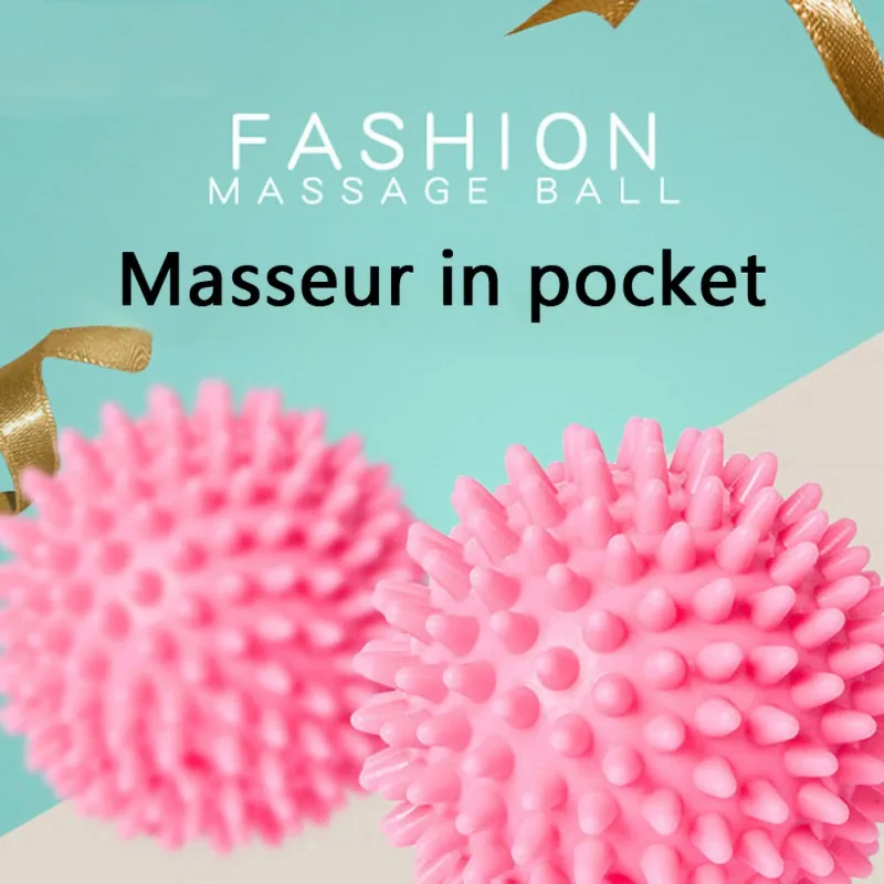 

Durable PVC Spiky Massage Ball Trigger Point Sport Fitness Hand Foot Pain Relief Muscle Relax Ball For Foot Plantar Massage