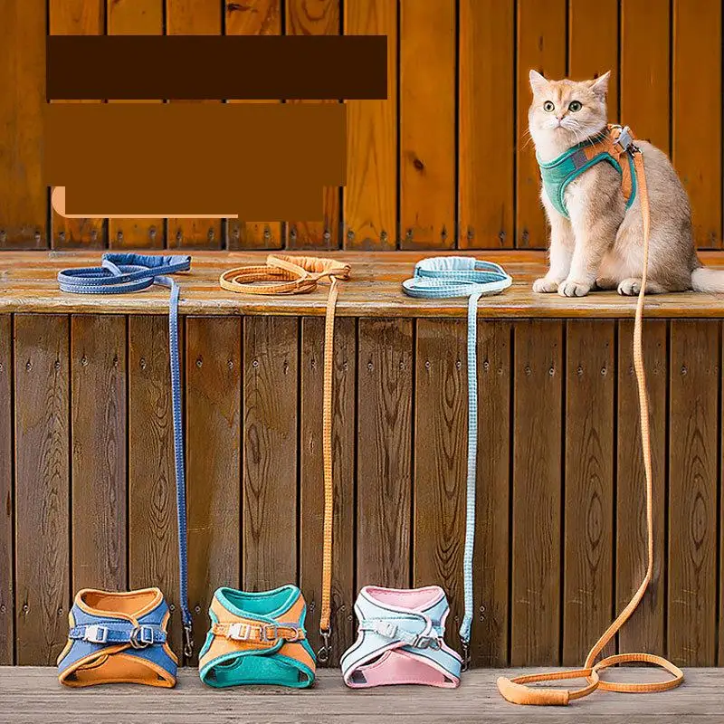

Direct Selling Cat Traction Rope Vest Type Chest Strap To Prevent Getting Rid Of Cute Going Out Dog And For Walking