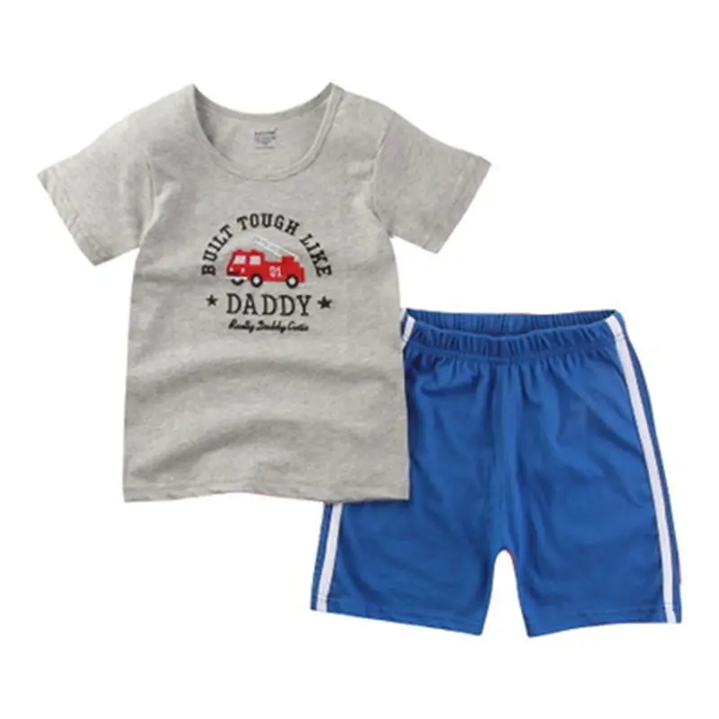 Новинка детская пижама летние детские пижамные комплекты для подростков