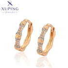 Xuping ювелирные изделия Новое поступление модные простые Стильные серьги-кольца для женщин подарок A00770153