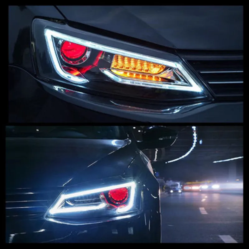 Автомобильные задние фонари для Volkswagen Sagitar 2011- фары для Jetta Sagitar задние фары+ фары