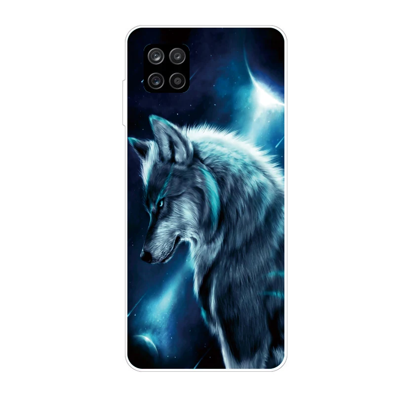 Чехол для Samsung Galaxy A12 чехол телефона Силиконовые Мягкие ТПУ чехлы задней панели 2019