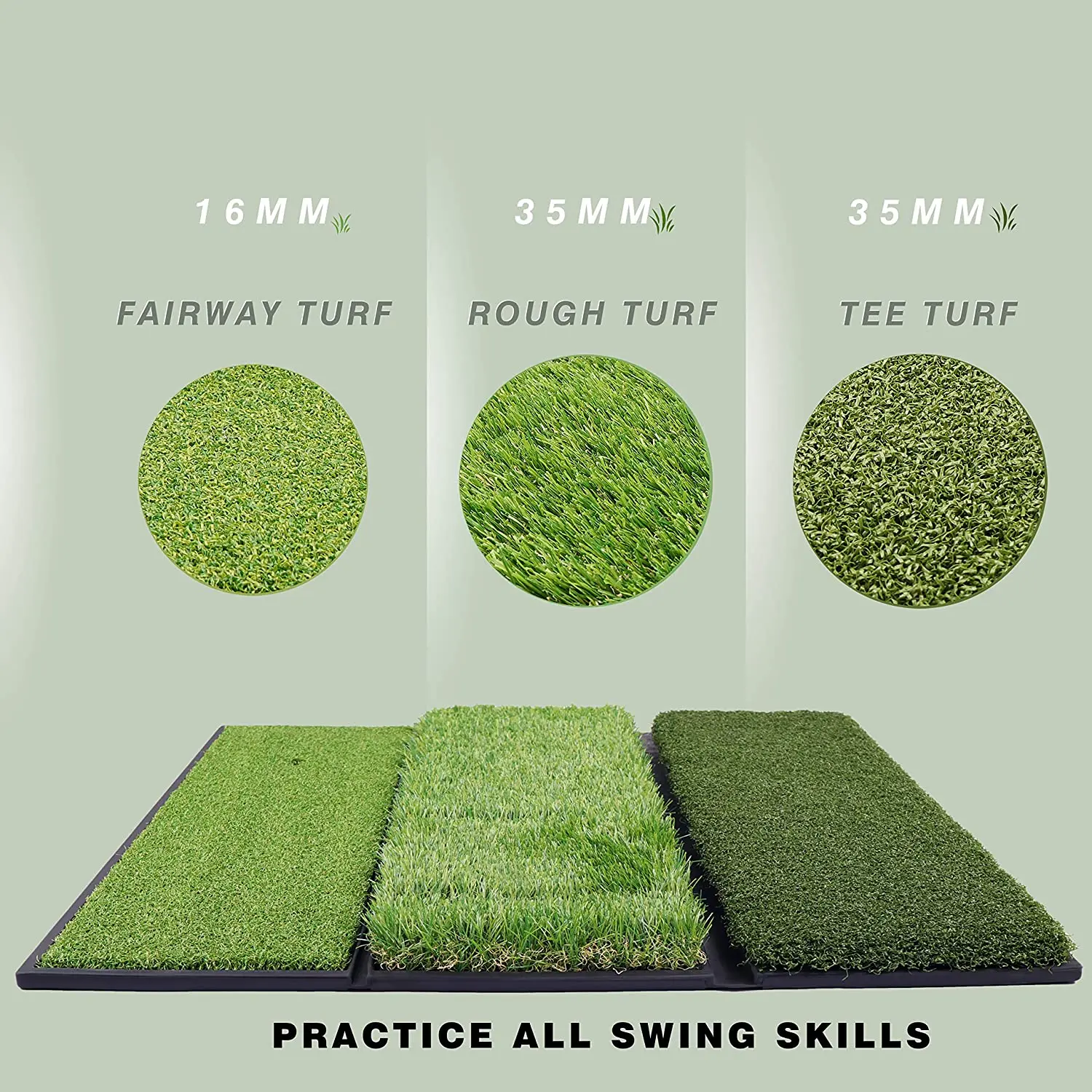 Satılık ENHAU Profesyonel Golf Isabet Net | 5 Kat Düğümsüz Netleştirme Darbe Hedef Golf Pratik Net | Sürüş Aralığı Golf Pratik