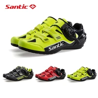santic cycling sport shoes no lock non slip riding bicycle shoes mtb road bike professional competition athletic racing sneakers