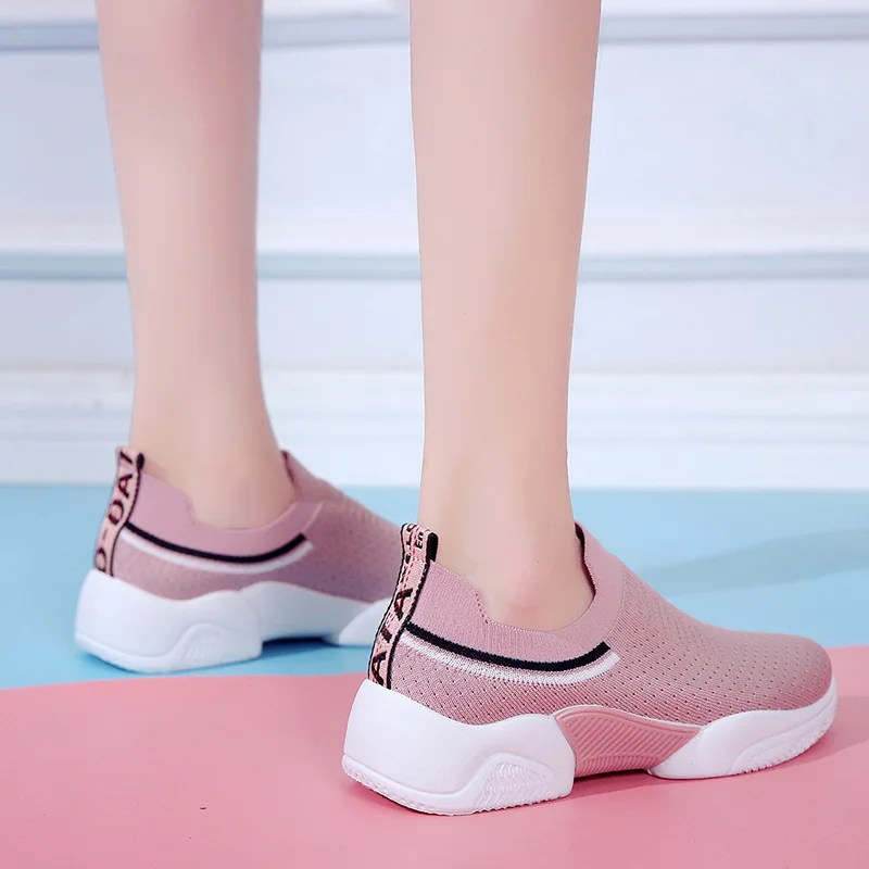 Женские кроссовки на вулканизированной подошве дамские носки повседневная