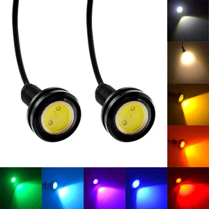 Дневные ходовые светильник ни, 2 шт., 23 мм, 9 Вт, 12 В постоянного тока