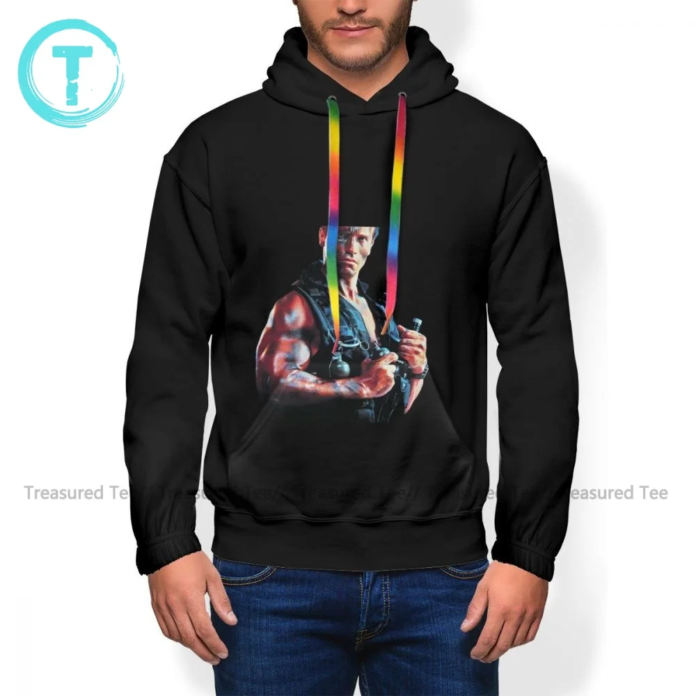 

Stylish Commando Hoodie Polyester Winter Hoodies Long Sleeve Outdoor Pullover Hoodie XL Mens