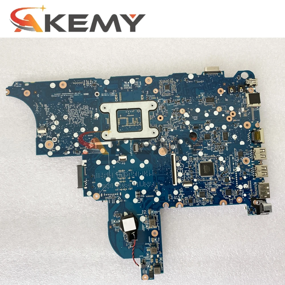 Для HP PROBOOK 650 G3 материнская плата портативного компьютера с SR32N i7-7820HQ 918110-001 918110-601