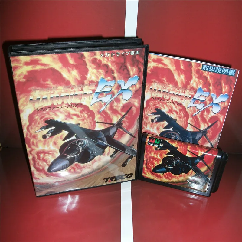 Приставка для видеоигр Sega Megadrive Genesis 16 бит с футляром и руководством на английском