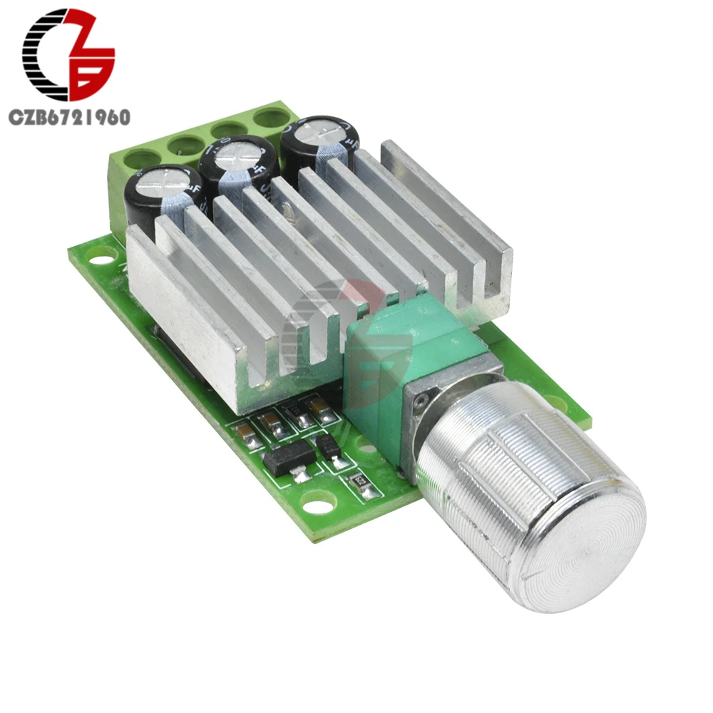 10A 12V 30V Напряжение регулятор ШИМ контроллер скорости двигателя постоянного тока