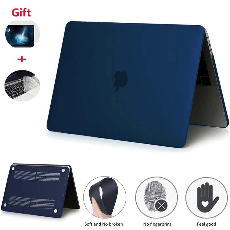 Laptop Matte Case For Macbook Air 13 A2338 A2337 A1466 M1 Chip Pro 13 12 11 New Touch Bar for 2021 MacBook Pro 14.2 A2442 Case