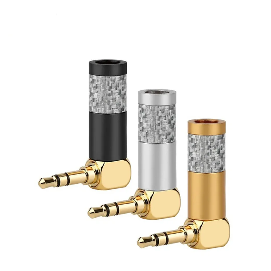 Разъем 3 5 мм для стереогарнитуры полюса аудиоадаптер разъем 90 градусов ремонта