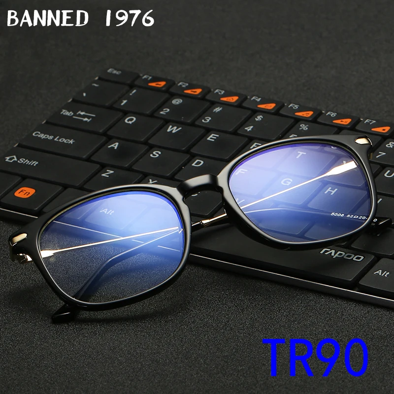 Ban 1976 TR90 оправа с прозрачной стеклянной оправой брендовые дизайнерские деловые
