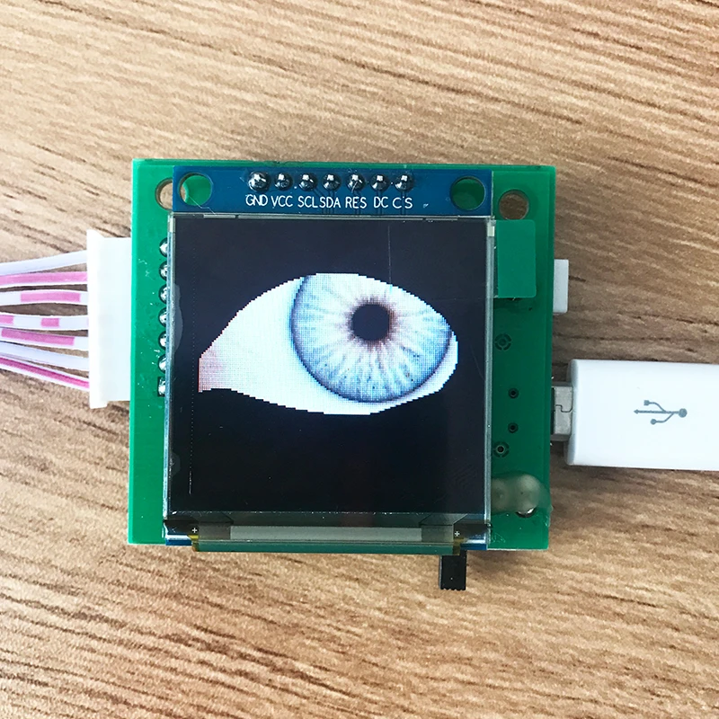 Персональный Электронный мигающий модуль глаз по умолчанию бар Хэллоуин Детские