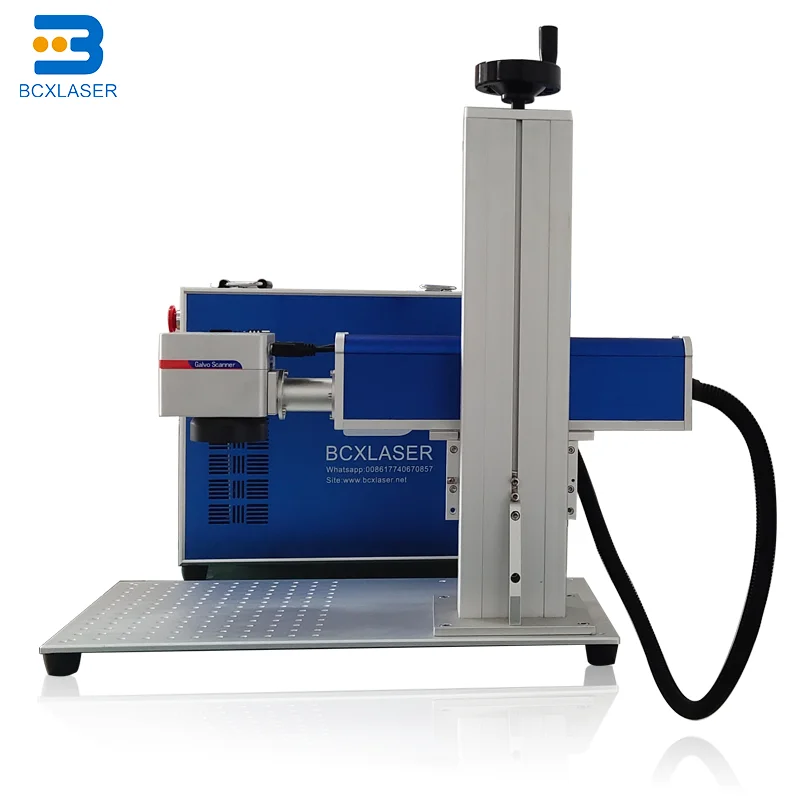 excellent quality 20W/30w Mopa fiber laser color laser marking machine for colorful marking enlarge