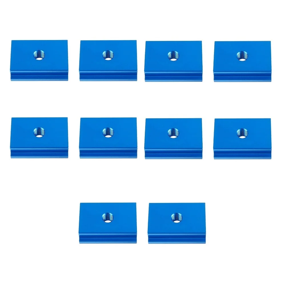 

10PCS T-track Slider M6/M8 T-track Slider T Slot Nut Woodworking Fastener