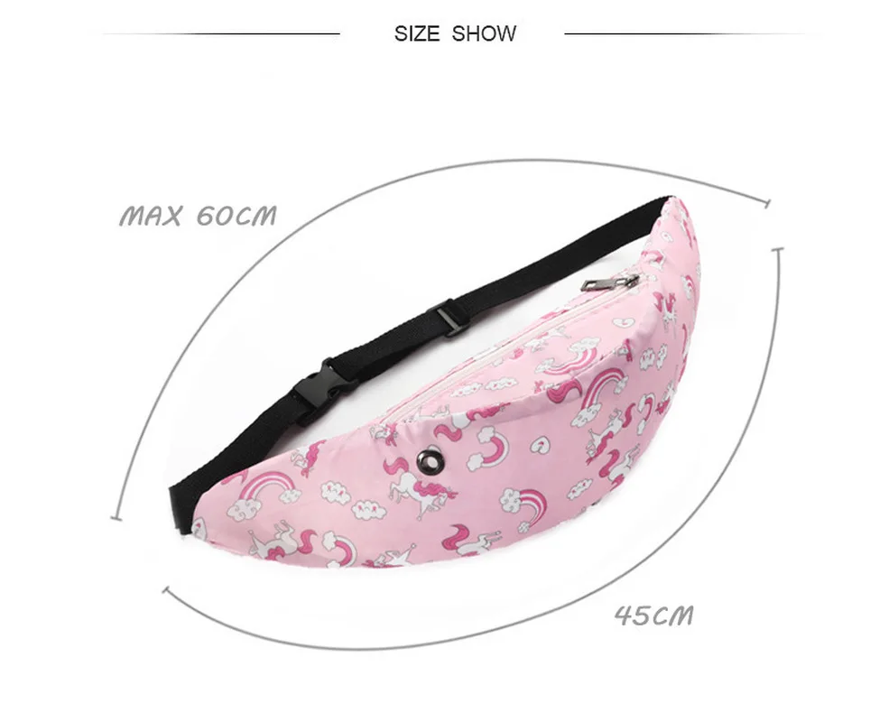 Модная поясная сумка для мужчин и женщин забавные сумочки на бедро с 3D ярким