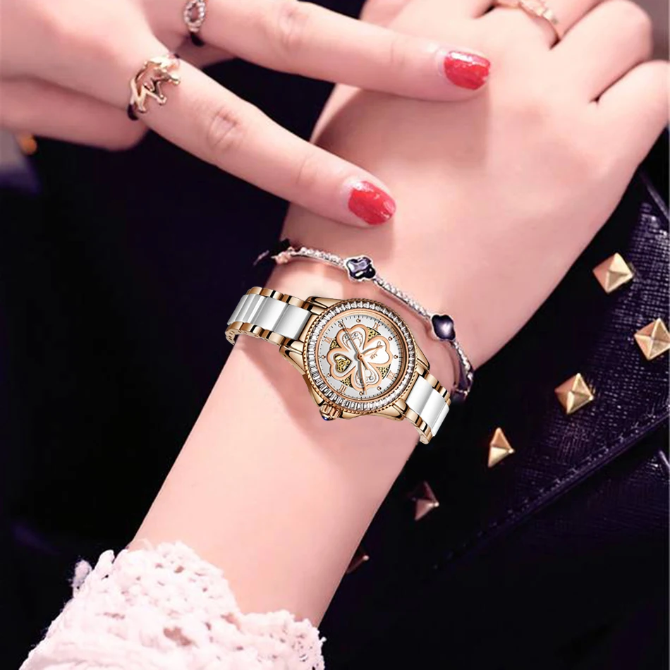 Montre Femme SUNKTA, новые часы из розового золота, женские кварцевые часы, женские роскошные Брендовые женские наручные часы, часы для девочек, подарок для жены+ коробка