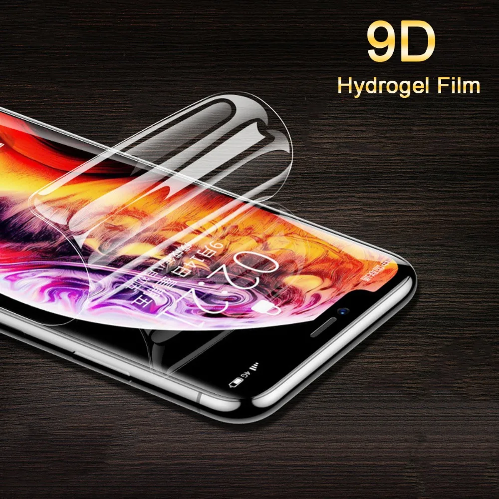 

Гидрогелевая пленка 9D для iPhone X, XR, XS, 11 Pro Max, 6, 6s, 7, 8 plus