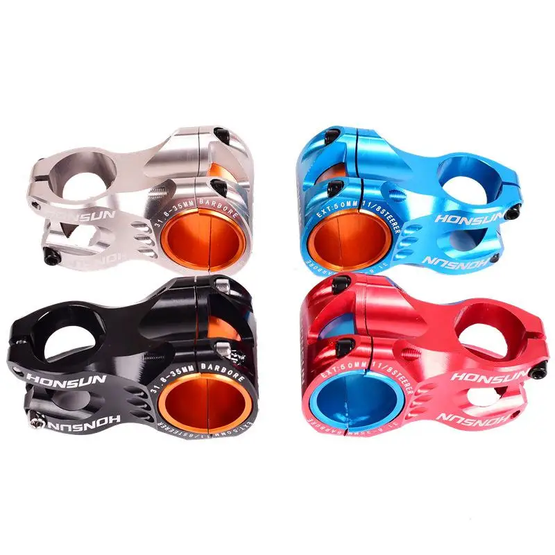 

Bicycle Stem Handlebar 31.8mm*50mm Cross-country XC AM Aluminum Alloy CNC Riser Stems Bike Part Accessories