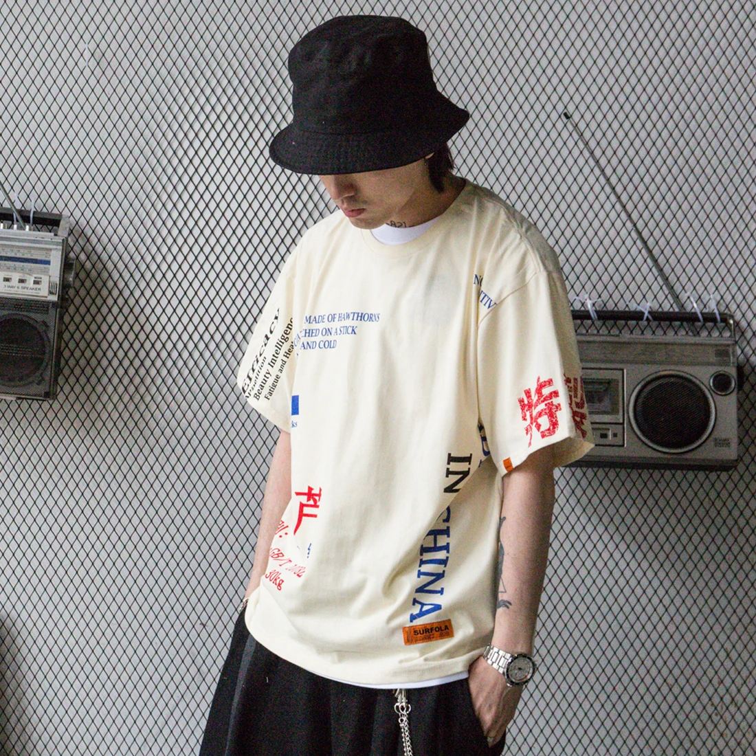 Мужская хлопковая футболка Aelfric Eden Повседневная в стиле хип хоп с принтом ягод