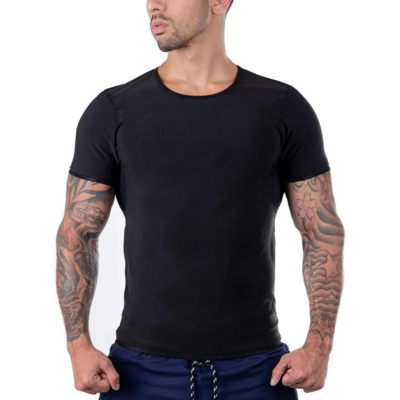 

Men Summer Burner for Weight Neoprene Sauna Sweat Vest Workout Waist Trainer Slimming Shirt Fitness Tank Top Fat Loss Corsets