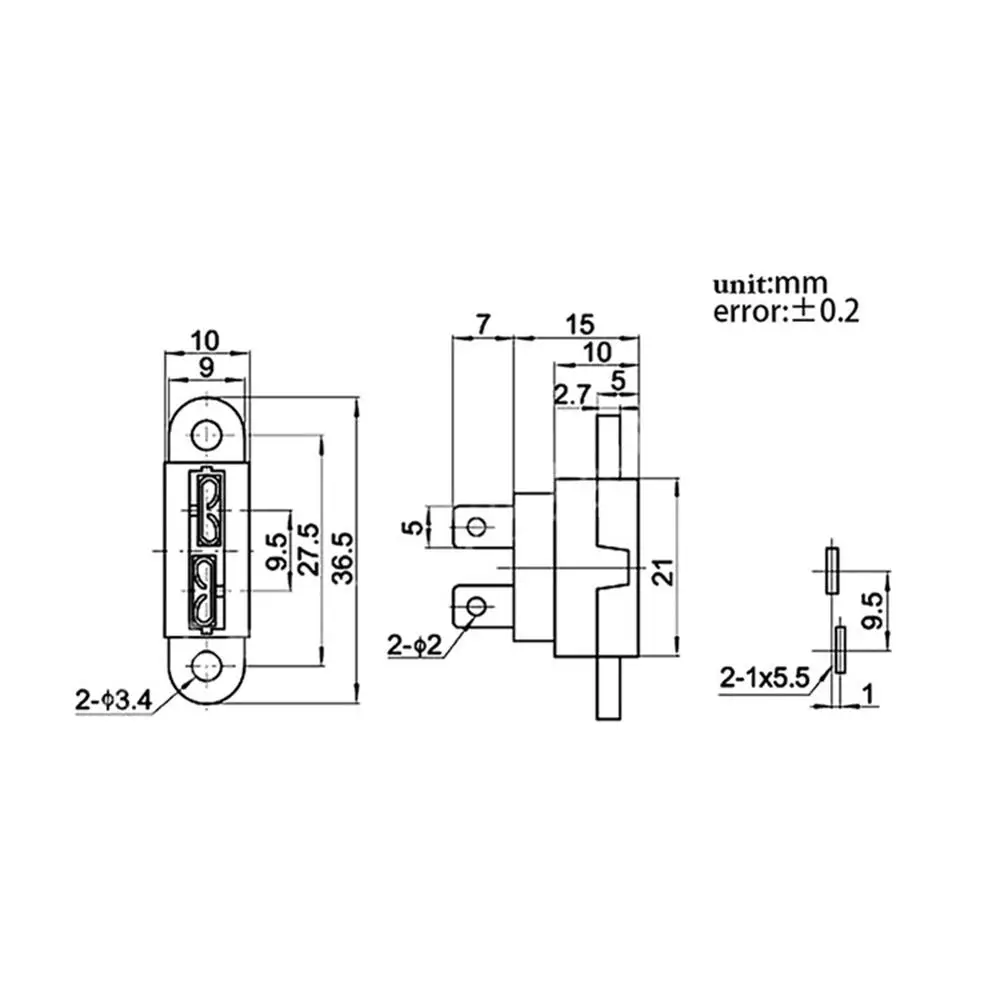 Новый 5 шт. черный 30A Amp Авто лезвие Стандартный Держатель предохранителя коробка