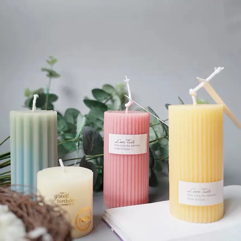 DIY ручной работы Цвет белый пчелиный воск специальный контейнер для изготовления