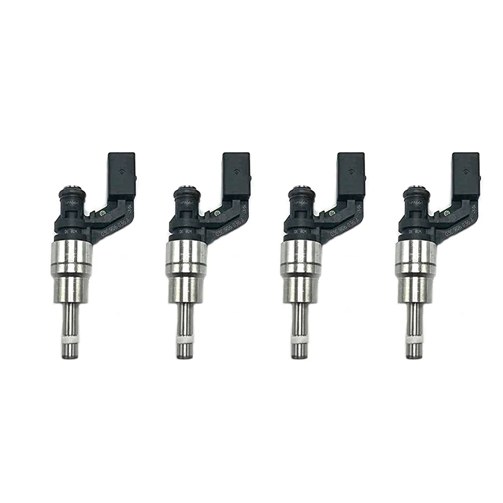 

4PCS For Volkswagen Golf 1.6 81 Kw Audi A2 8Z 1.6 Petrol Fuel Injector 02 to 05 BAD 036906036 0261500005 0261500016