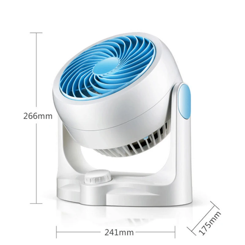 Электрический вентилятор циркуляционный 220 В 35 Вт 3 регулируемых режима 6 метров |