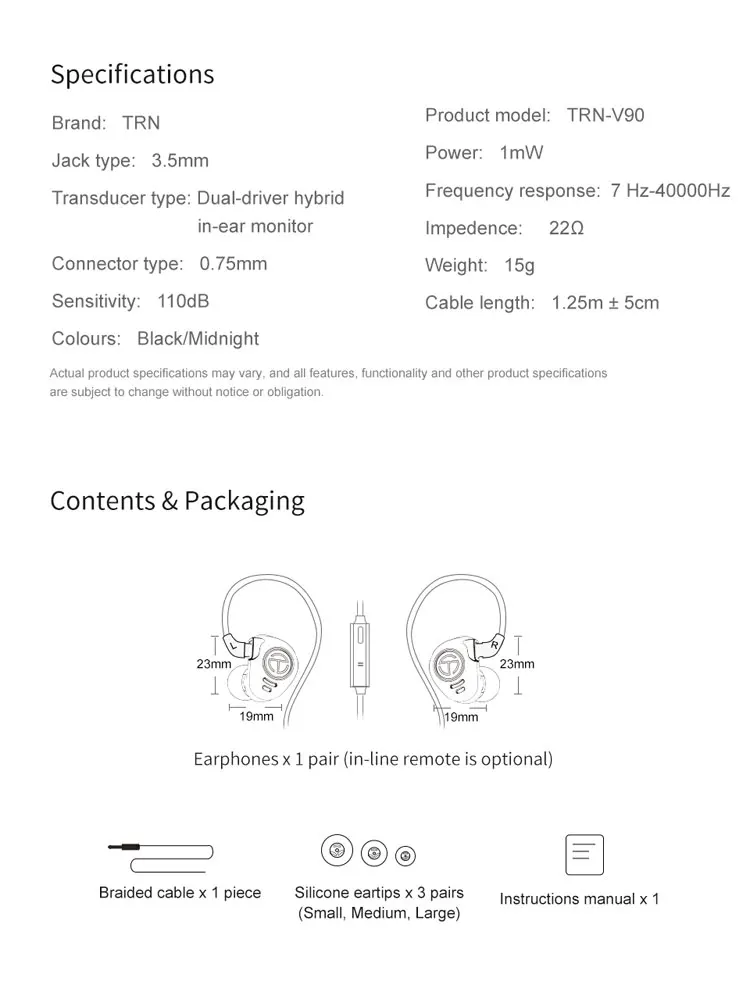 TRN V90 В ухо Металлические Наушники 4BA 1DD гибридный 5 драйвер Untis IEM HIFI монитор DJ бег спортивная Гарнитура 2Pin съемный кабель ZST