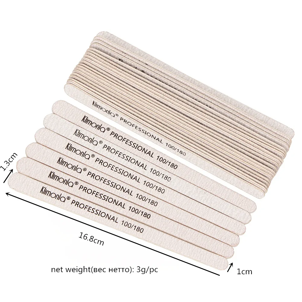 100Pcs/Set lime a ongle Wooden Nail File 180/240 Sandpaper Buffer Block Board Straight Stick Polishing Manicure DIY Tools | Красота и