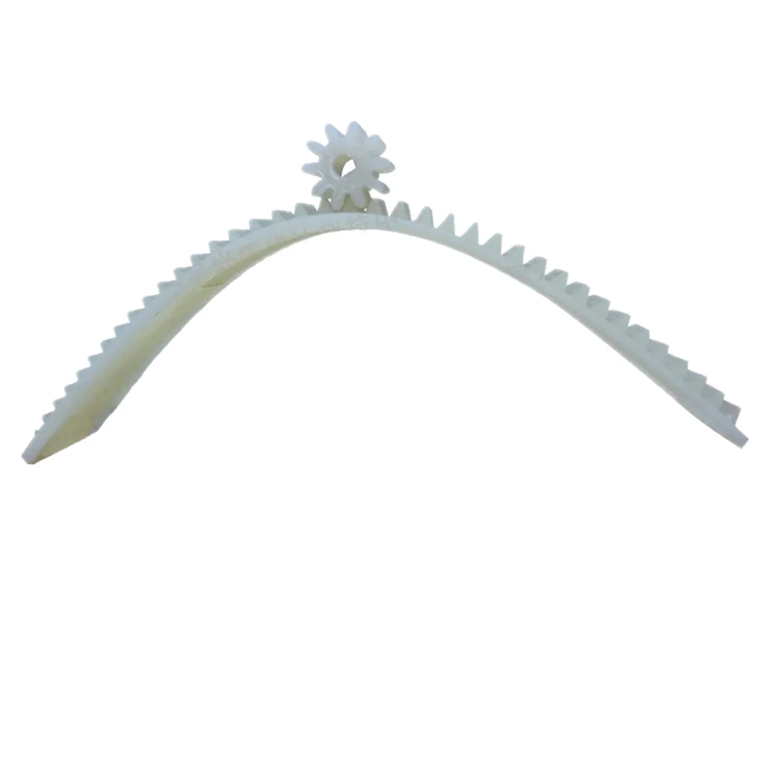 1 м гибкая нейлоновая Шестерня передач пластиковая прецизионная синхронная