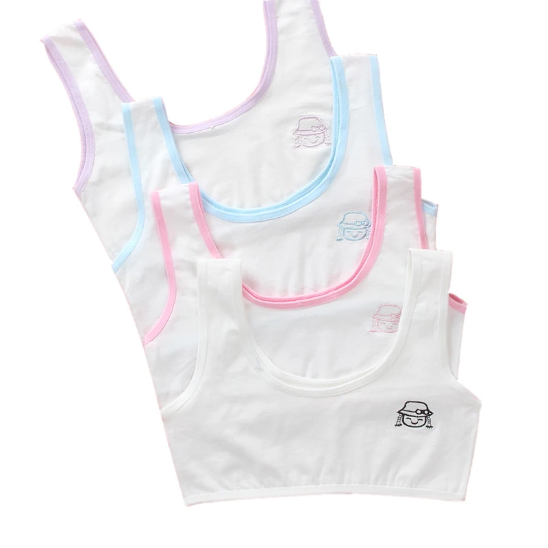 1 шт. бюстгальтер для девочек 6 12 лет подростковое нижнее белье из