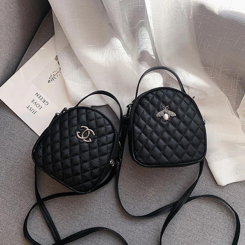 Новая сумка сумки новинка 2019 модная маленькая сумка-мессенджер черная дикая