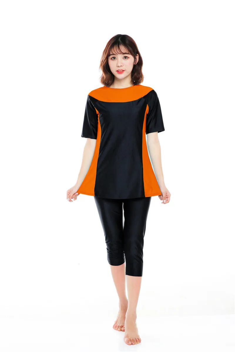 Скромная мусульманская купальная одежда Арабский исламский женский купальный