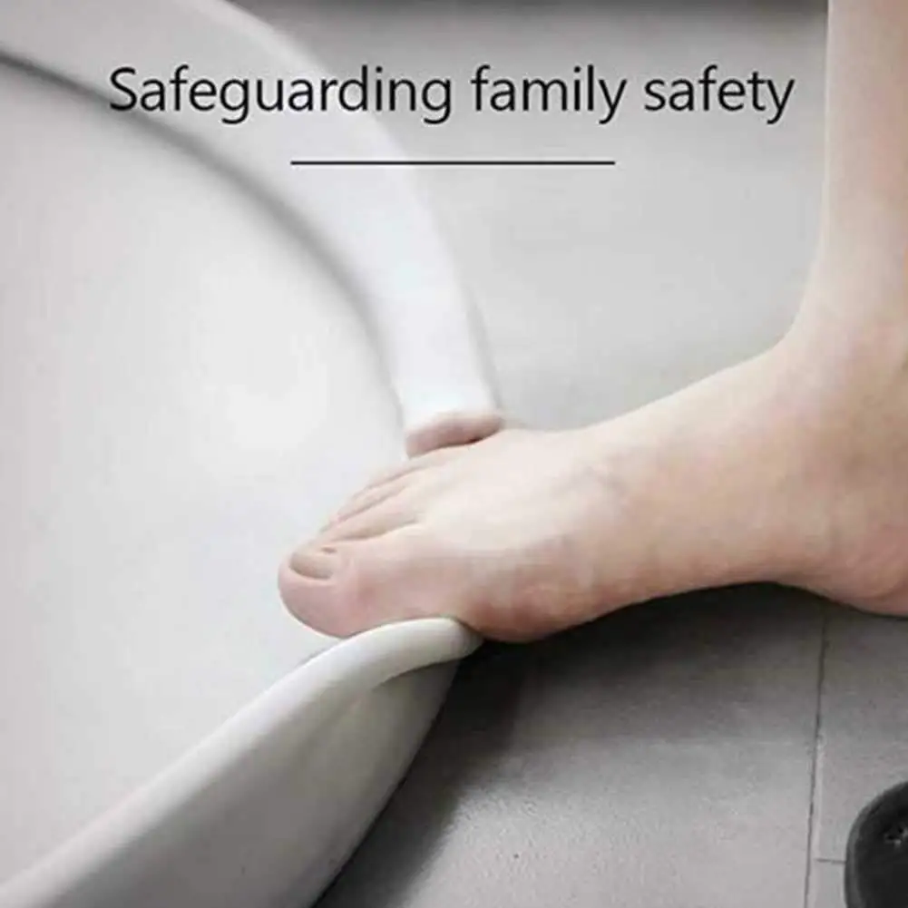 collapsible shower threshold water dam barrier retention system keep water inside waterproof self adhesive strip for wet and dry free global shipping