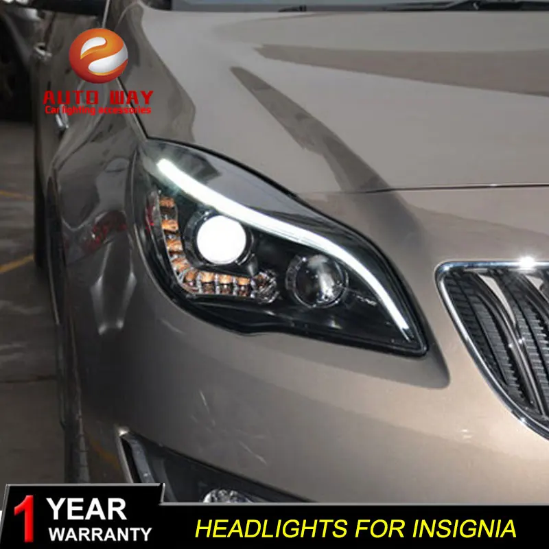 Автомобильный Стайлинг для Buick Regal головной светильник s Opel Insignia 2014 2016 светодиод DRL