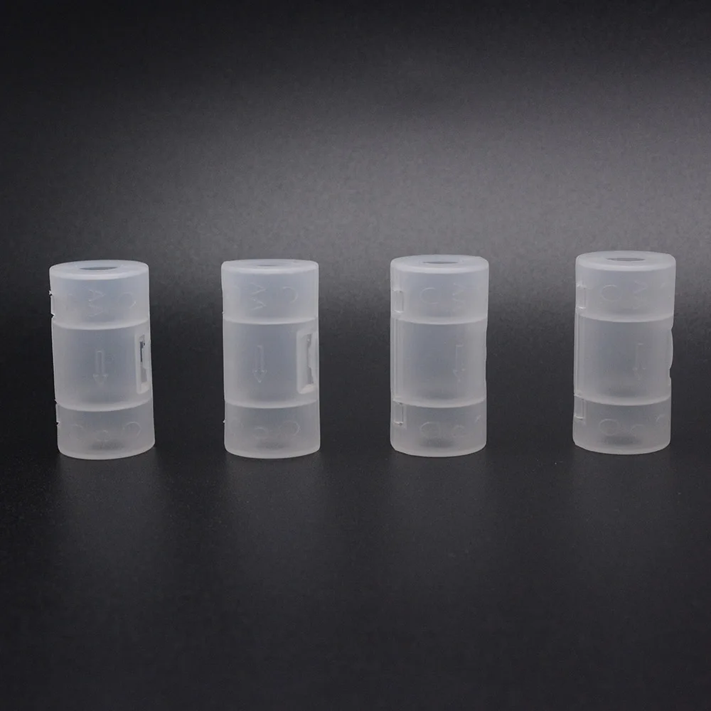 1/2/5 шт AA/LR6 в C/R14 чехол для конвертера батареи конвертер переключатель держатель AA