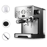 coffee machine semi automatic crm3605 espresso machine double cup funnel coffee maker with pull flower cylinder english manual